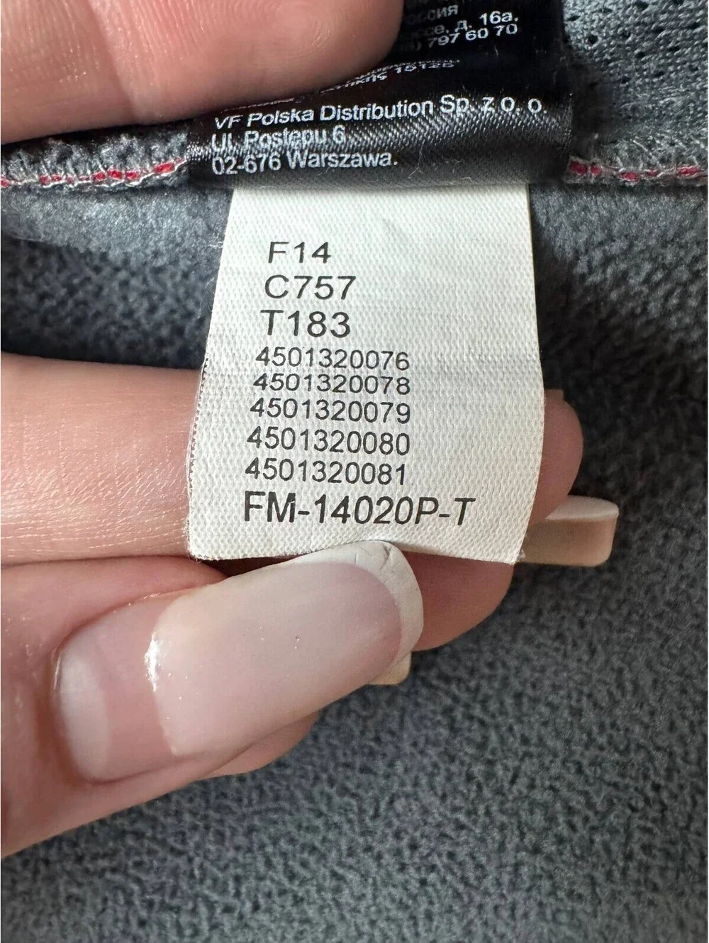 The North Face Men’s Softshell Jacket Size L Red Gray Full Zip Fleece